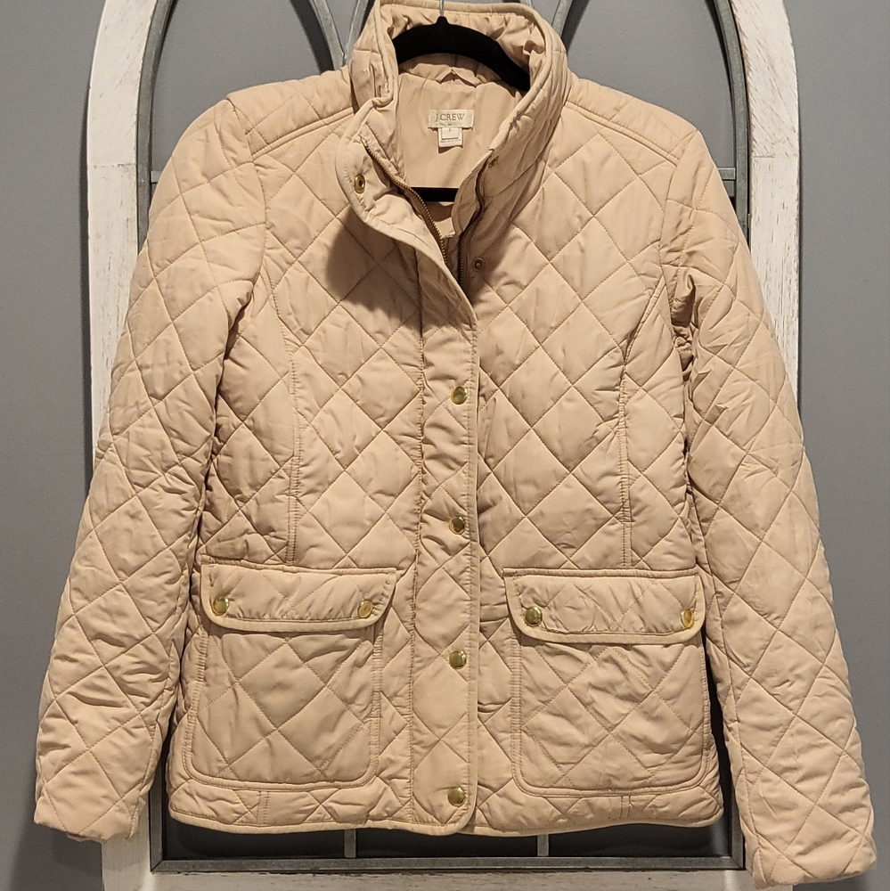 JCrew quilted jacket